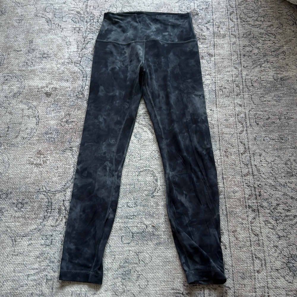 Lululemon Align Legging deep indigo dye. Size 6.
